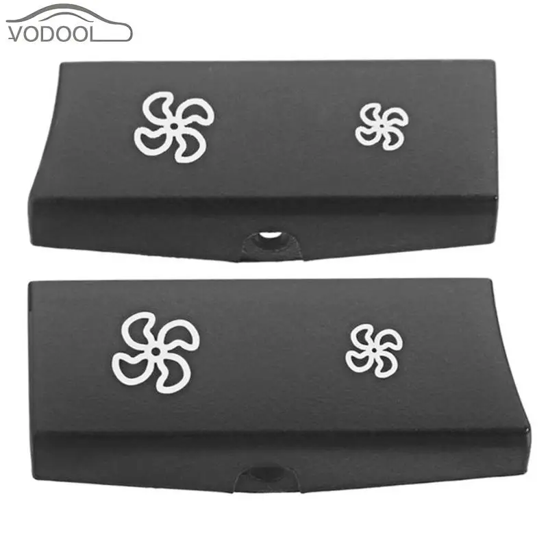 

1Pair Car Heater Climate Control Wind Volume Air Conditioner Switch Fan Button Cap Cover for BMW 5 7 Series F10 Auto Accessory