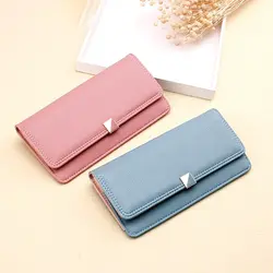 Модные кошелёк, Корейская модель происхождения прямые поставки Кожаный Клатч тонкий 20% длинные дамы кошелек