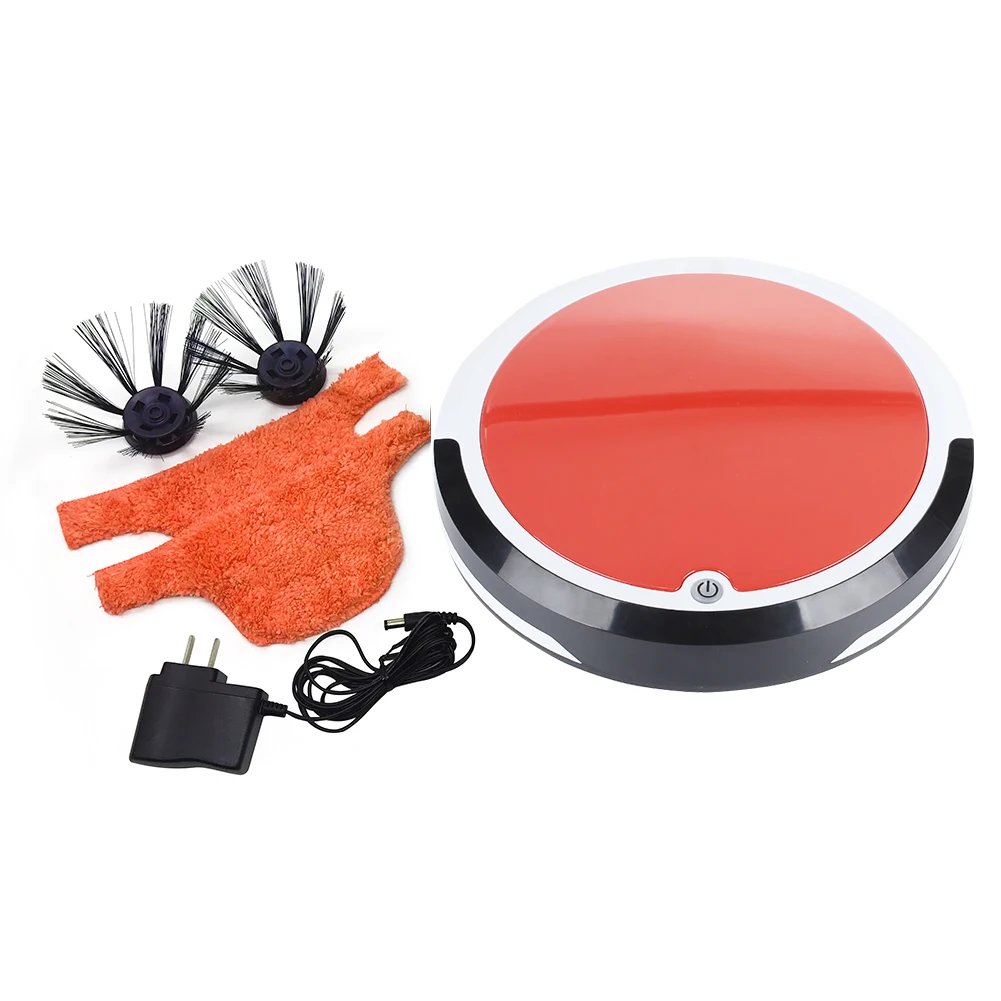 

3 in 1 Rechargeable Auto Cleaning Robot Smart Vacuum Cleaner Robot Cordless Home Household Dust Wet and Dry Auto Sweeping Mop