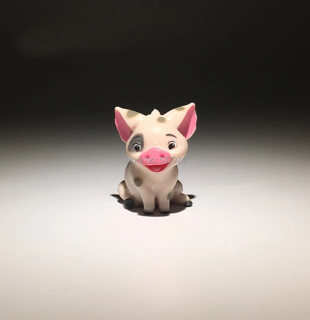 

New Authentic Mini Pet Pig Pua 1.3" 3.5CM PVC Action Figure-CPPY