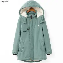 New Winter Jacket Women 2018 Warm Thick Women Down Cotton Jacket Fashion Hooded Women Parkas Outwear Plus Size Long Female Jacke цена New Winter Jacket Women 2018 Warm Thick Women Down Cotton Jacket Fashion Hooded Women Parkas Outwear Plus Size Long Female Jacke цены онлайн