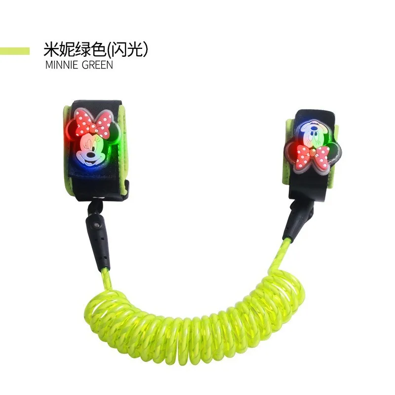Disney Safety Lock Baby Anti Lost Wrist Link ремень веревка поводок для ходьбы ручной браслет детей
