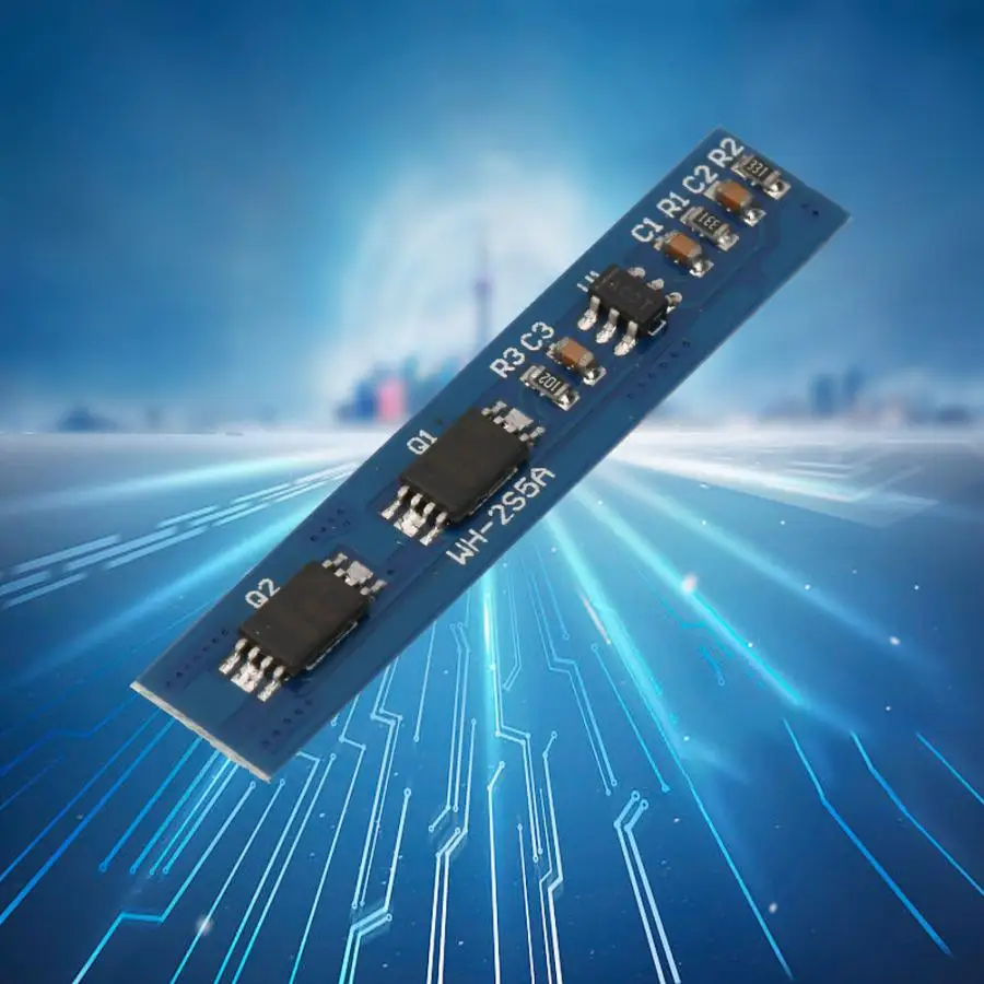 

2S 5A Lithium Battery Protection Board 7.2V 7.4V 8.4V Polymer Charge Discharge Protection BMS Testing Equipment