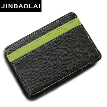 

Magic Wallet Magic Money Clip Zipper Coins Wallet Purse Nubuck Leather Fashion Men Women Creative Wallet Card Cases mini holders
