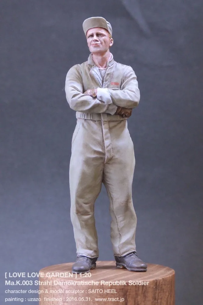 

Resin Figure Kit MA.K 1/20 Male Soldier Resin Model Kit