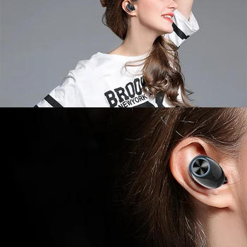 

Waterproof Mini Bluetooth 5.0 Earphone Stereo Wireless Sports Earbuds Headset