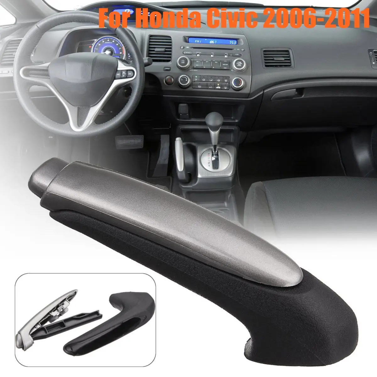 Us 4 61 26 Off Car Handle Grip Covers Parking Hand Brake Handle Sleeve Protector Interior Accessories For Honda For Civic 2006 2007 2008 2011 In