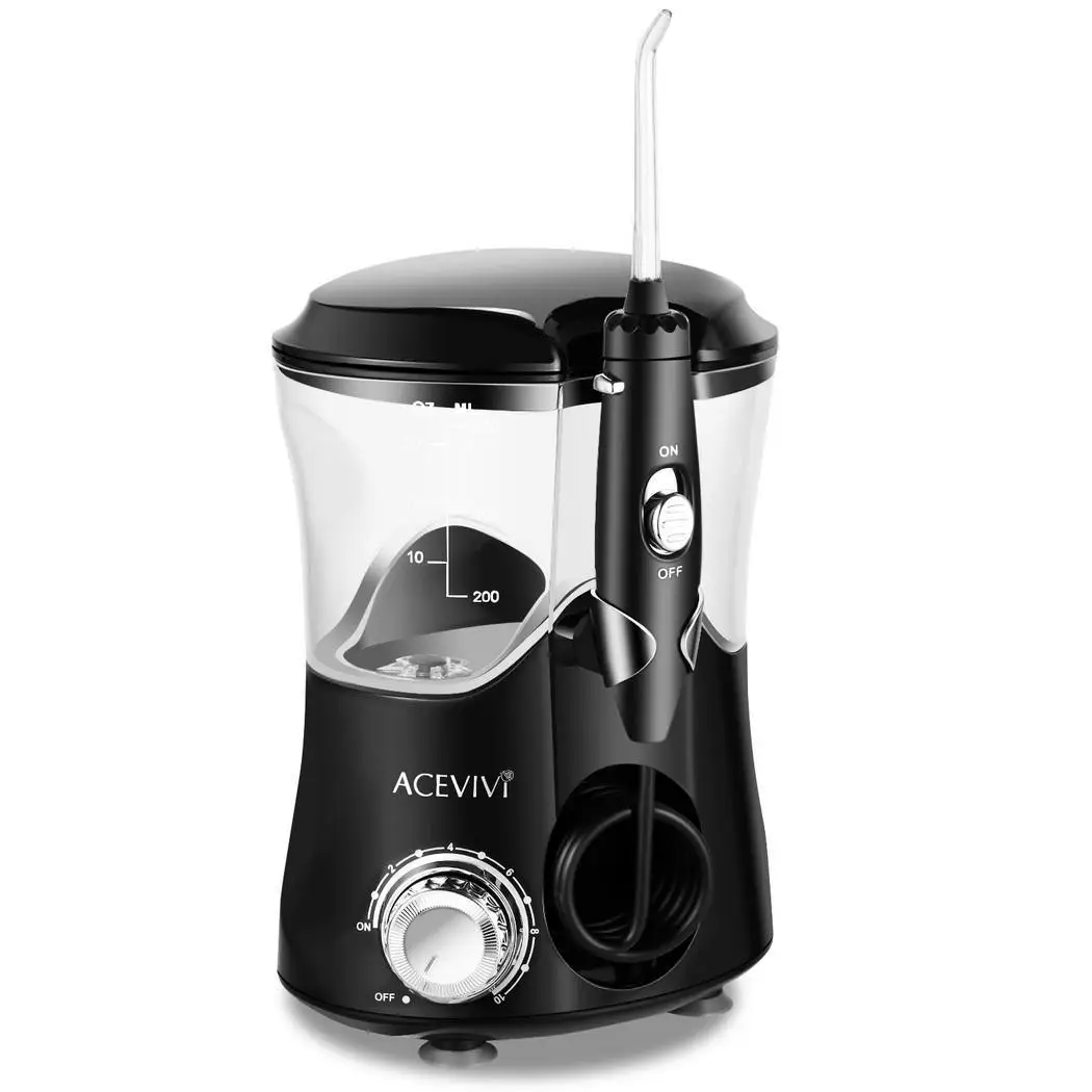 

Flosser the Replacement 600ml Electric cups Professional Irrigator desktop Tips 4 with Water Oral Base suction hold w/
