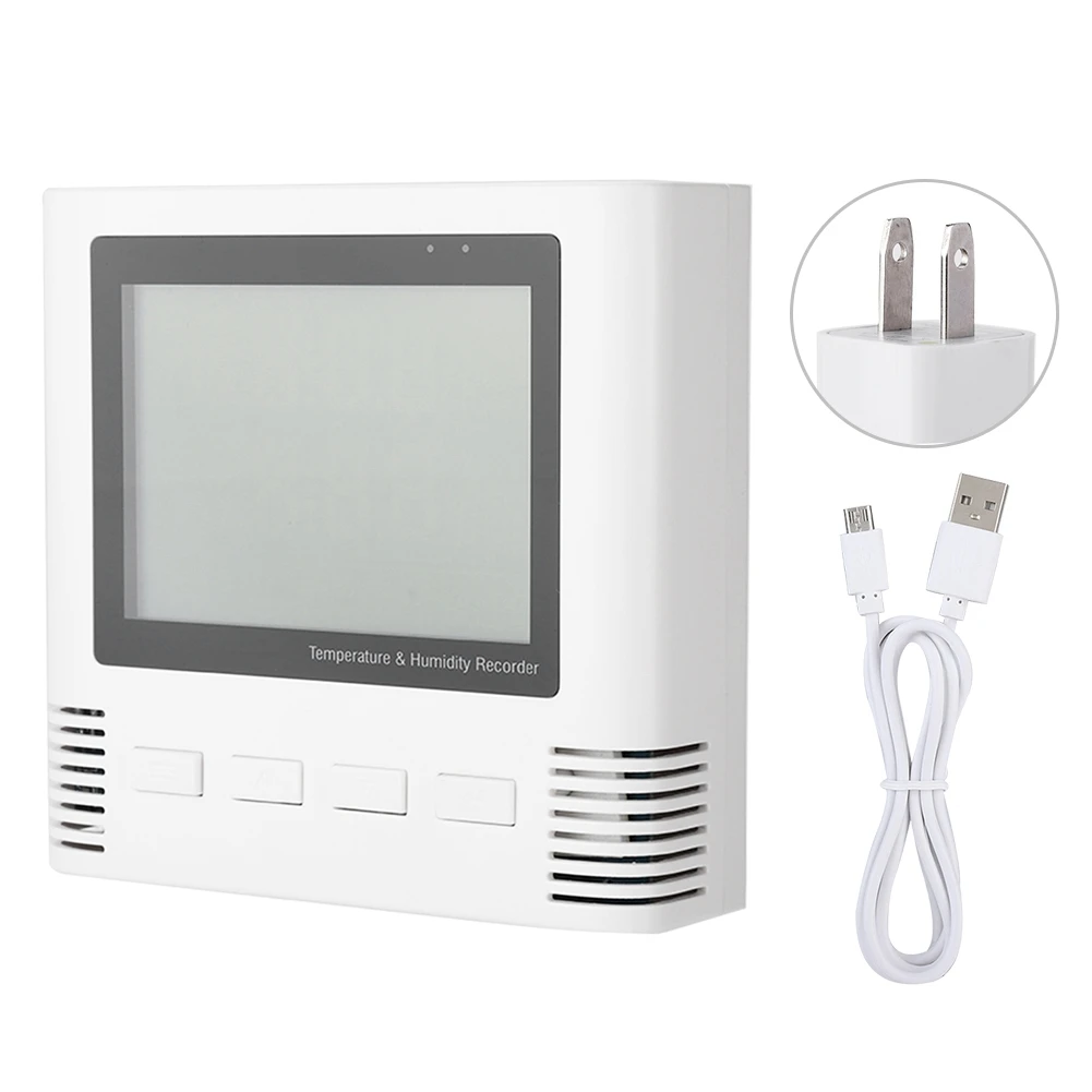 

Digital Temperature and Humidity Gauge Detector Environmental Meter Tester 110-240V