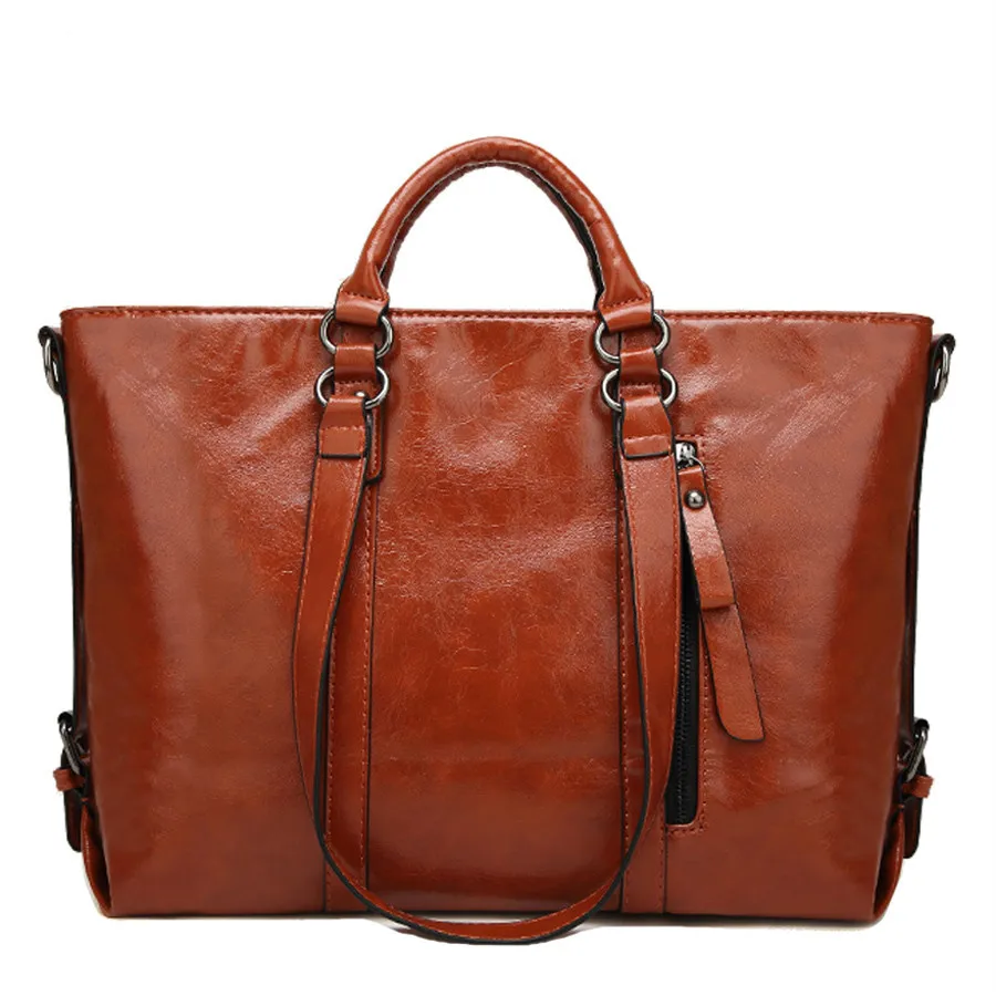 

Kajie Women Handbag Female Large Tote Luxury Handbags Business Shoulder Bag Women Crossbody Bags Designer Top-Handle Bags