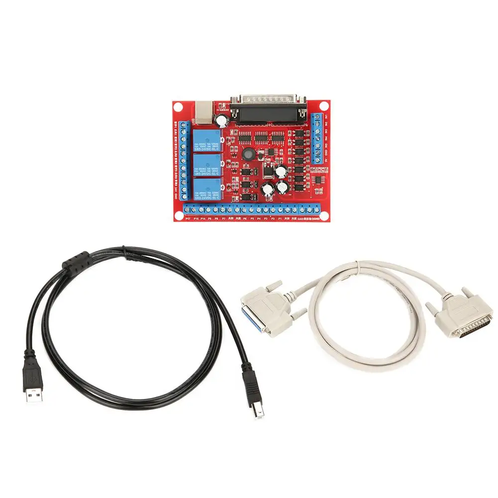 

DIY CNC 6 Axis MACH3 Engraving Machine Interface Breakout Board Tool