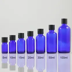 20 мл Китай поставщиков пустые масла парфюмерно-косметические флаконы с крышкой, оптовая продажа круглые контейнеры для эфирного масла