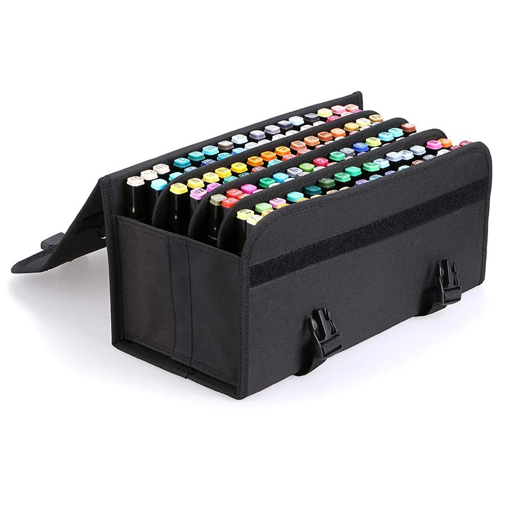 New Marker 120 Holders Organizer Case Storage So On Fits From 15Mm To