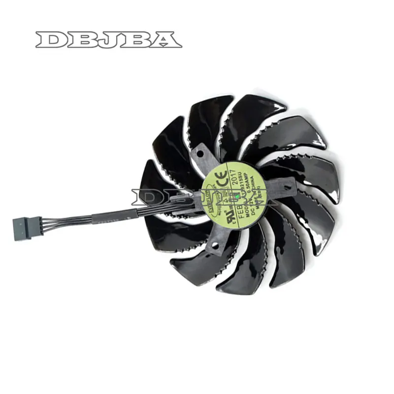 Кулер для видеокарты Gigabyte GeForce GTX 1050 Ti RX 480 470 570 580 1060 G1 88 мм|Охлаждающие подставки