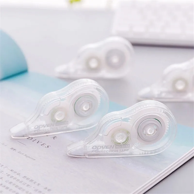 

Transparent And Simple Correct Belt Correction Tape Corretiva Papeleria Stationery Office School Stationery Supplies