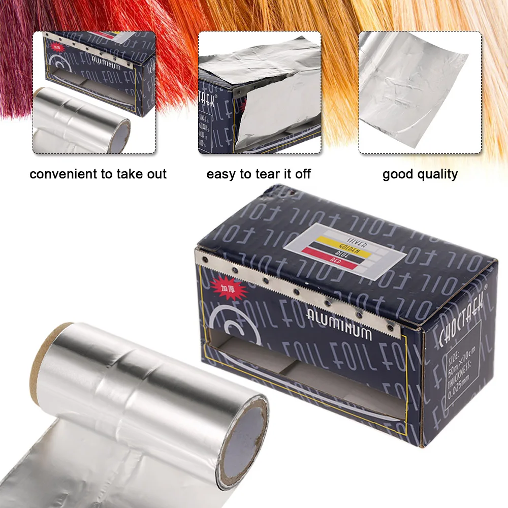 14m*12cm Aluminum Foils Sheets for Hair,Professional Hair Coloring Dye  Highlighting Foil for Salon Barber Bleaching Application - AliExpress