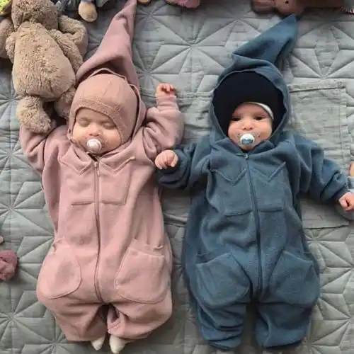 baby hooded jumpsuit