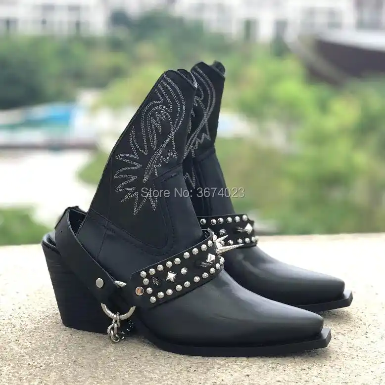 backless cowboy boots