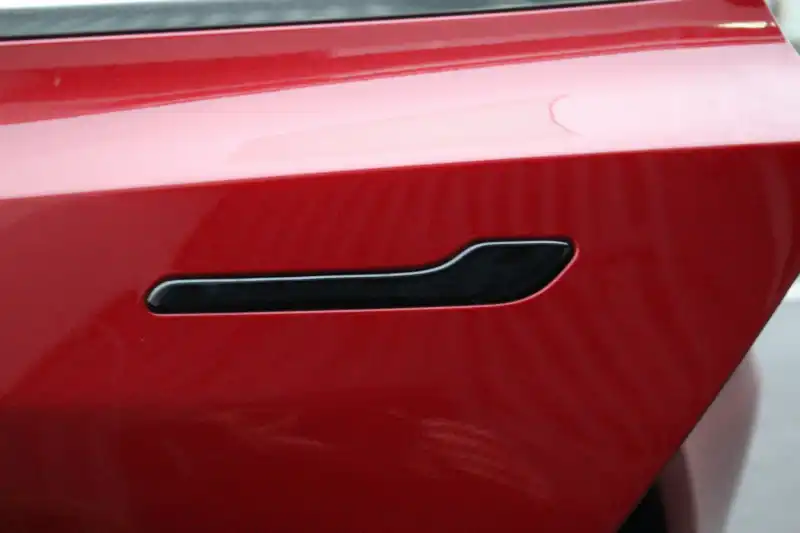 Tesla Model 3 Door Handle Wrap Set Colored Protector Stickers Door