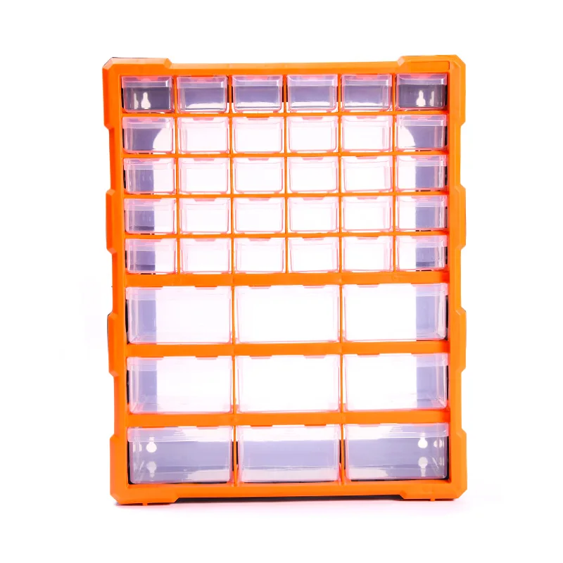 

LCD Repair Tools Parts Storage Drawer Organizer Hardware household Tool Box Plastic Small Parts Receive multi Purpose Case 39Pcs
