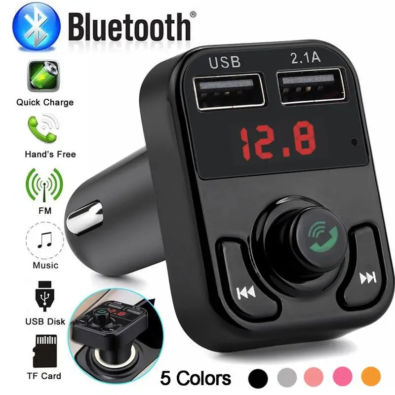 Автомобильный MP3 плеер B3 с Bluetooth беспроводной трансмиттер зарядное устройство