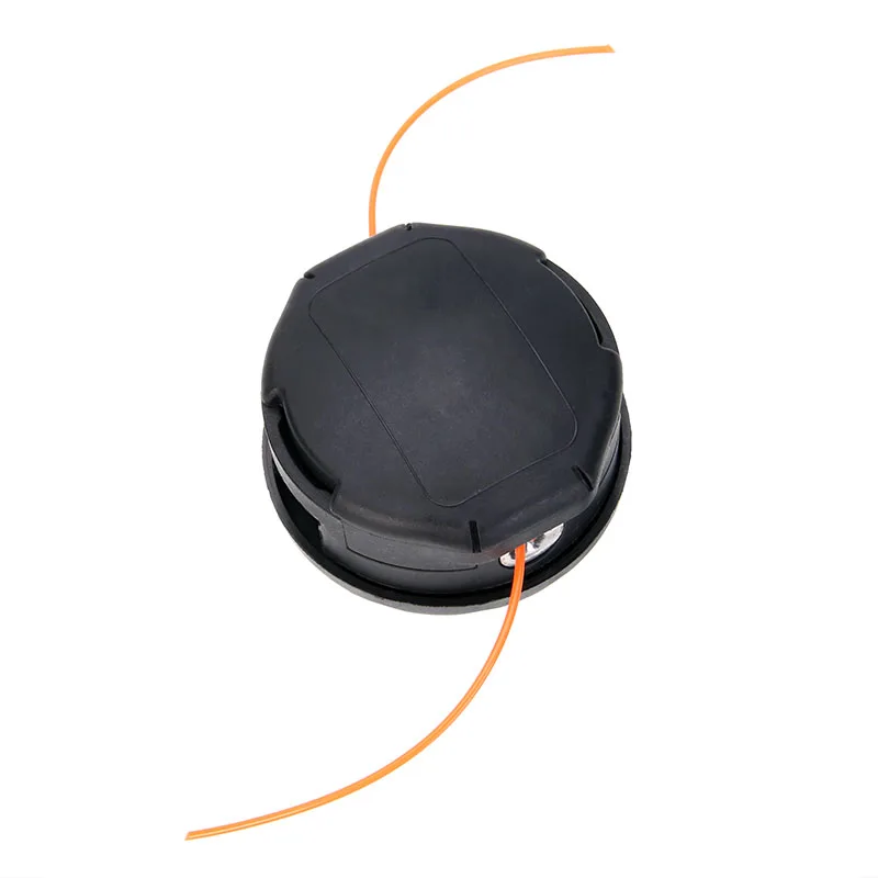 

Black Round Trimmer Head Nylon Line Bump Feed Head For Brushcutter Lawn Mower accessories