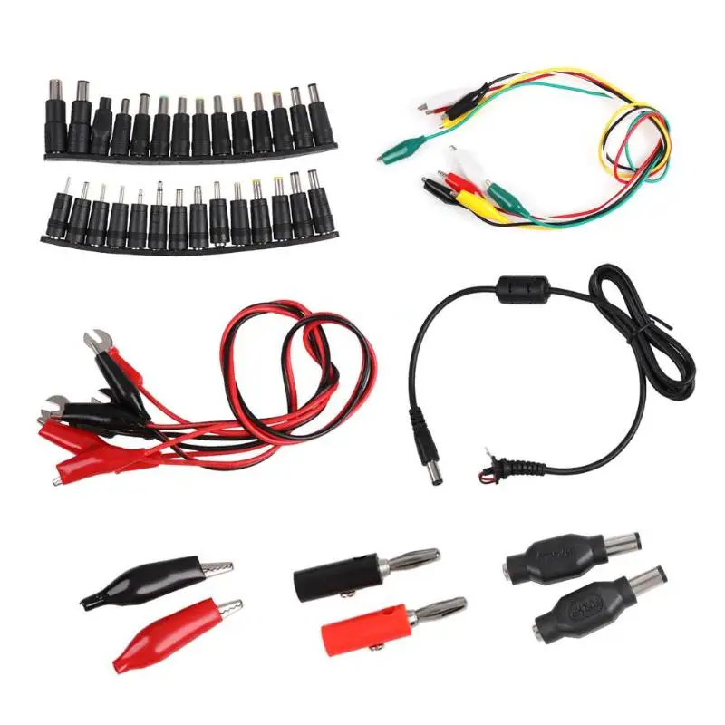 

Electrical DIY Test Leads Double-ended Clips Roach Clip Adapter Test Jumper Wire for Laptop Notebook
