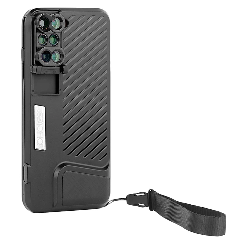Pro Pholes 6 в 1 объектив для телефона с чехлом iPhone 7 8 Plus широкий Angle10X макрообъектив