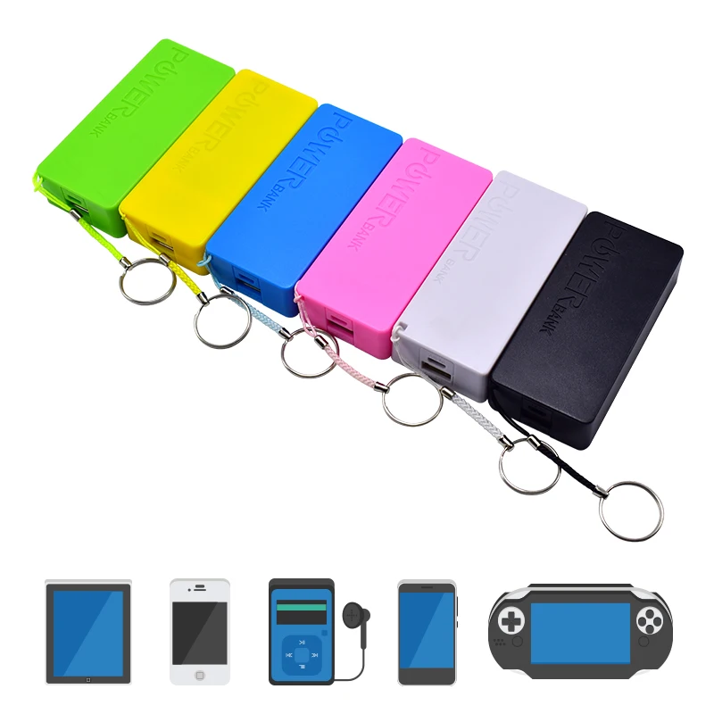 

Mini USB Port 2x 18650 Battery Charger Holder Power Bank Box Shell Case DIY Kit