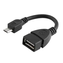 Черный OTG адаптер Micro USB кабели OTG USB кабель Micro USB для USB 2,0 для Xiaomi samsung LG sony Android телефон для флеш-накопителя