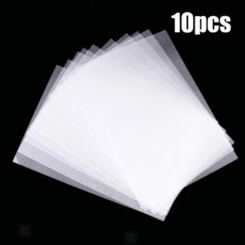 

10Pcs Translucent Heat Shrink Paper Film Sheets Scrapbook Paper DIY Hanging Craft Making Decor Cards Art Die Cut Polish Board