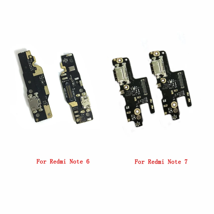 

New USB Charging Port Dock Connector Flex Cable For Xiaomi Redmi Note 6 Note 7