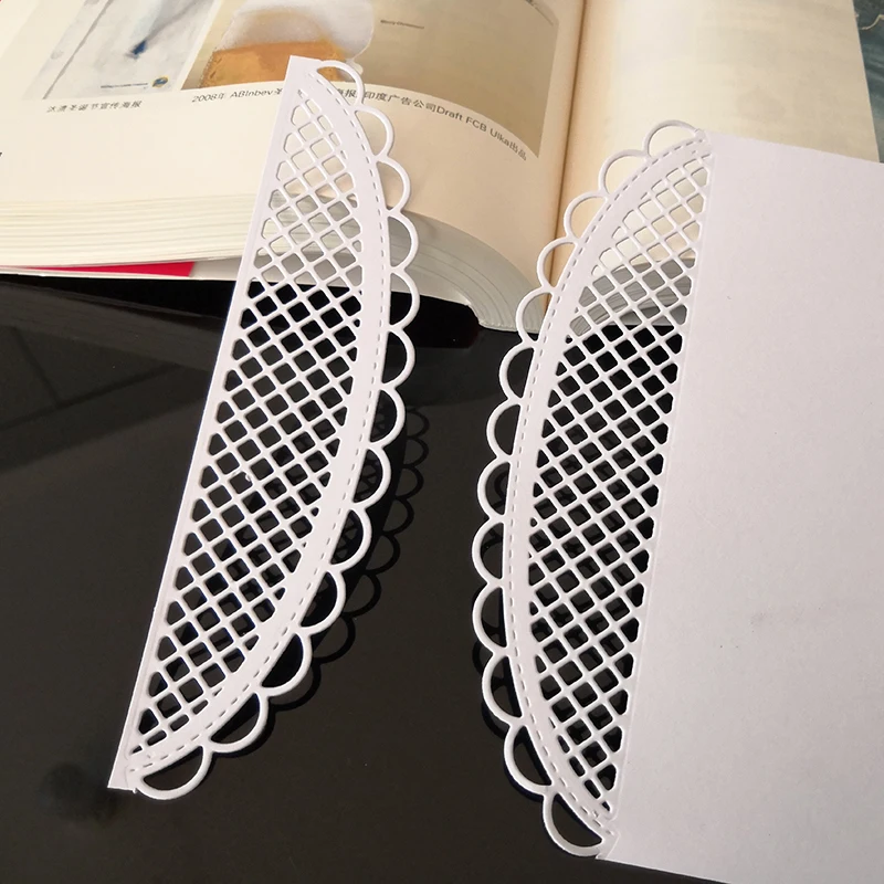 

Lace Arch Border Die Semicircle Metal Dies Cutting for Scrapbooking Album Decorative Paper Card Making Craft Die Cut Edge