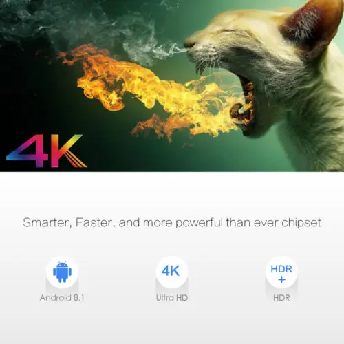 X96 Max Android8.1 Amlogic S905X2 Quad Core WiFi BT Smart TV Box 4K Media Player Set Top Box