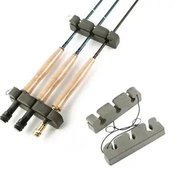 

2Pcs/Set Car Portable Outdoor Fishing Rod Magnetic Foam Holder Stand Accessories