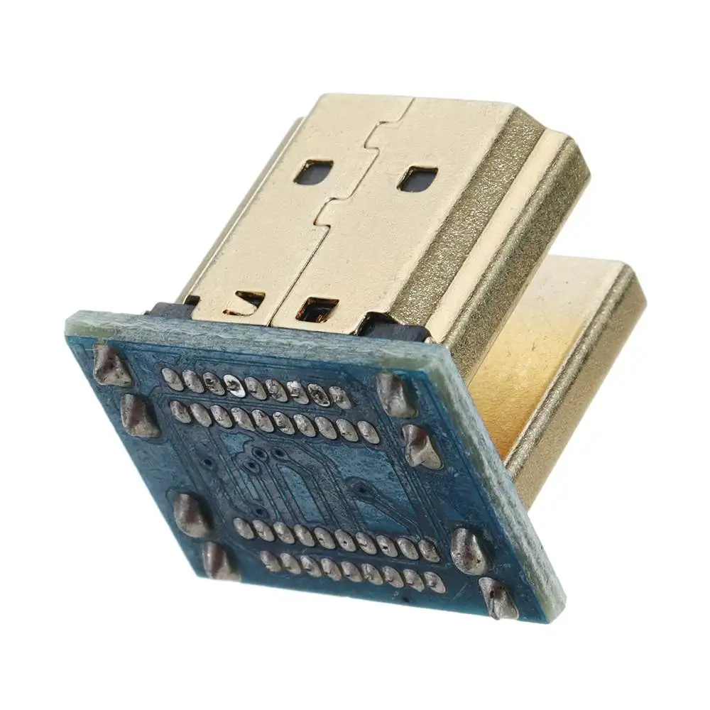 CLAITE HDMI к двусторонний Поворотный адаптер Соединительной головки 1 4 модуль