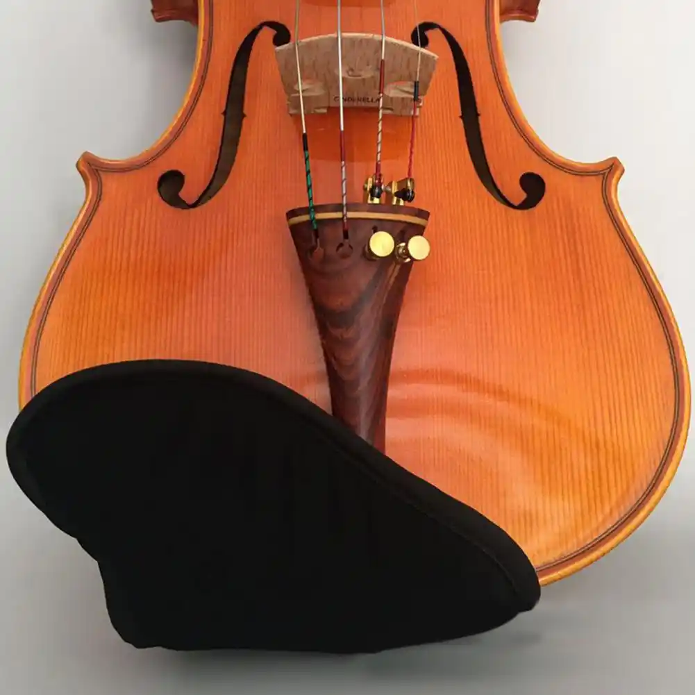 Almohadilla para el descanso de la barbilla para viol/ín Protector de funda de esponja de algod/ón suave Accesorios para instrumentos musicales para violines 3//4 4//4