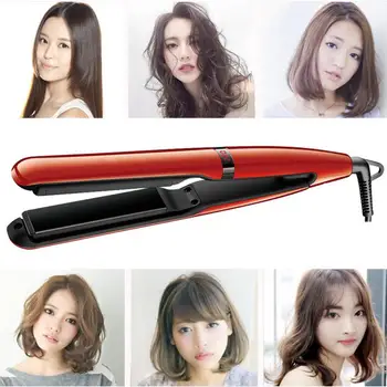 

Modeling Tool - Smart Straightener Flat Iron Professional Salon Hair Straightener Curler Patented Titanium Floating Plate