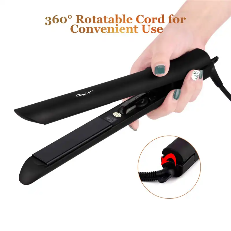 mini flat iron with temperature control