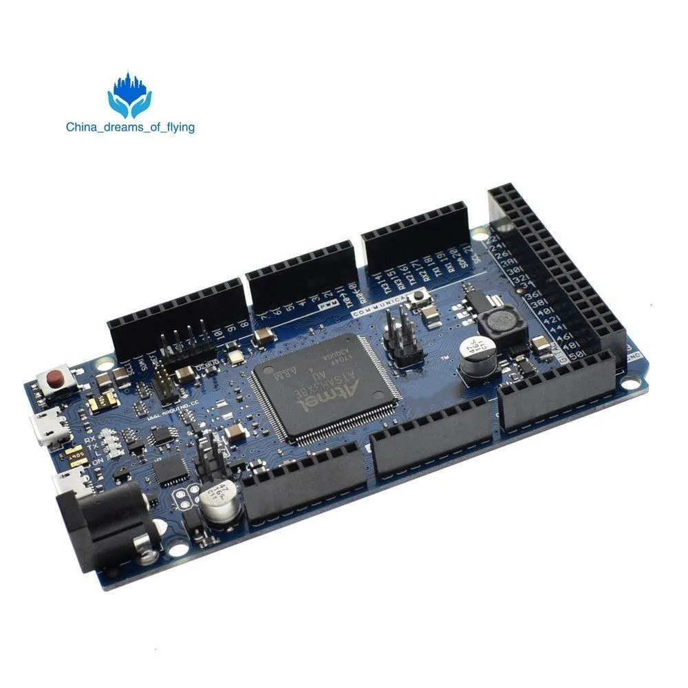 Официальная совместимая плата DUE R3 SAM3X8E 32 битная рукоятка/Mega2560 Duemilanove 2013 для Arduino Due