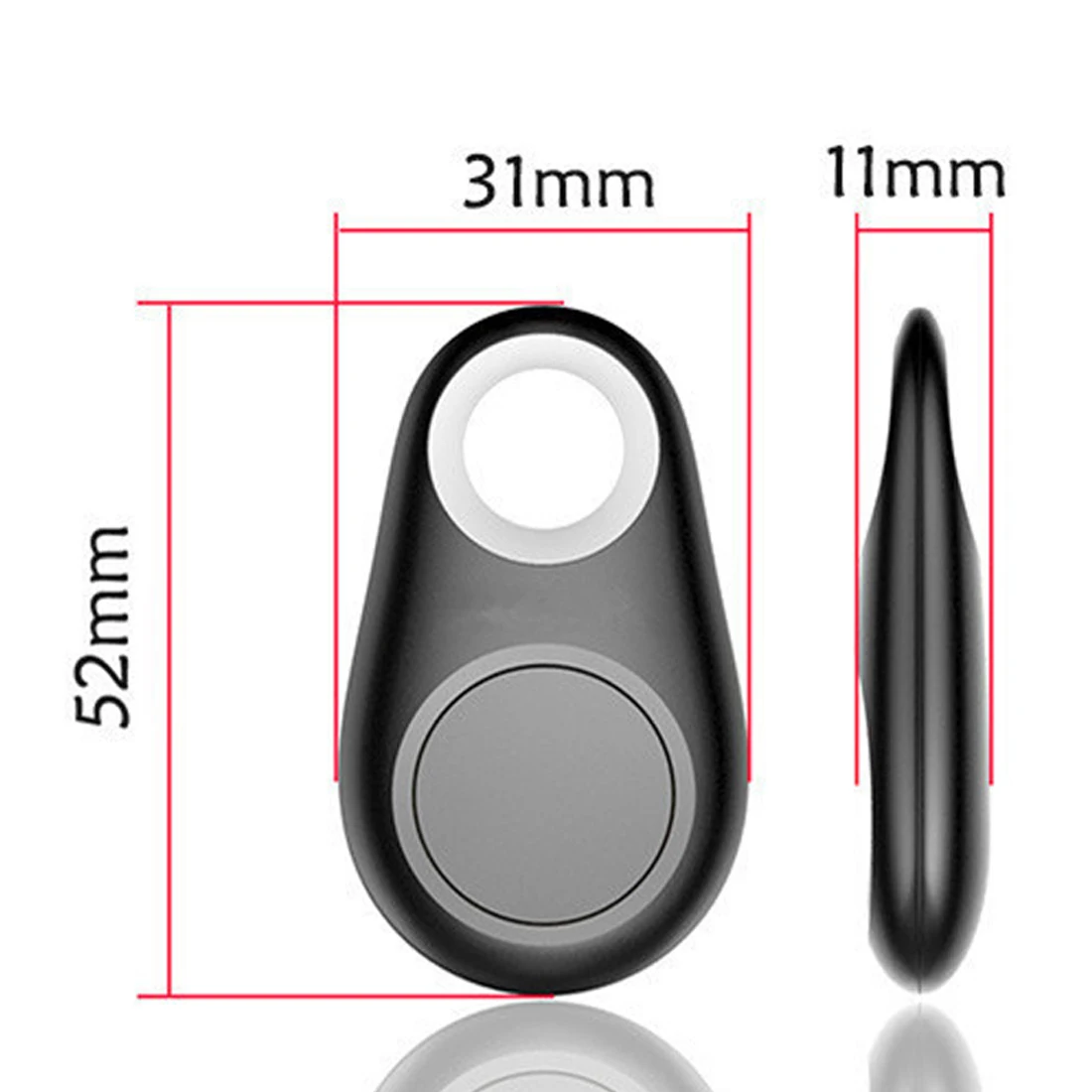  Kreative Anti-verloren Alarm Smart Tag Drahtlose Bluetooth Tracker Kind Tasche Brieftasche Schlüsse