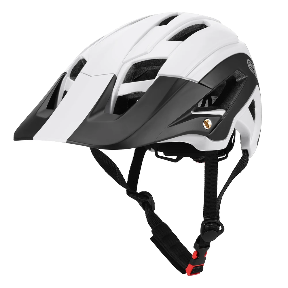 Lixada Bicycle Helmet with Detachable Visor Mountain Bike Sports Safety