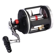 Полный металлический круглый baitcasing Шестерня Вьюрка соотношение 5,2: 1/6. 3:1 уровень ветра обычные джигггинг катушка ловля рыбы на блесну барабанная катушка