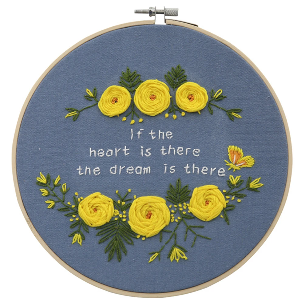 Embroidery DIY Kits Cross Stitch Kit 3D Flower Pattern Starter Accessory Ev Dekorasyon Aksesuarlar | Дом и сад