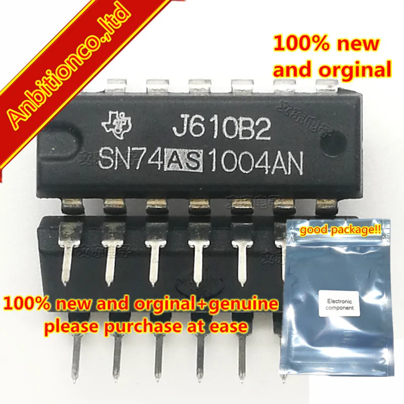 

10pcs 100% new original 74AS1004AN DIP14 in stock
