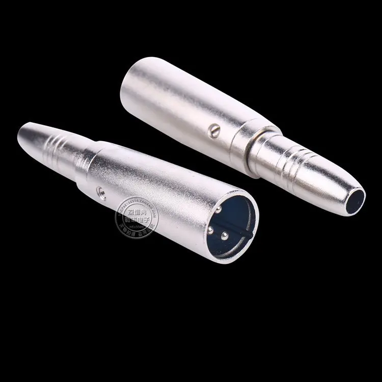 LEORY XLR 3 контактный штекер 6 35/6 5 мм гнездо Аудио адаптер наконечник конвертер
