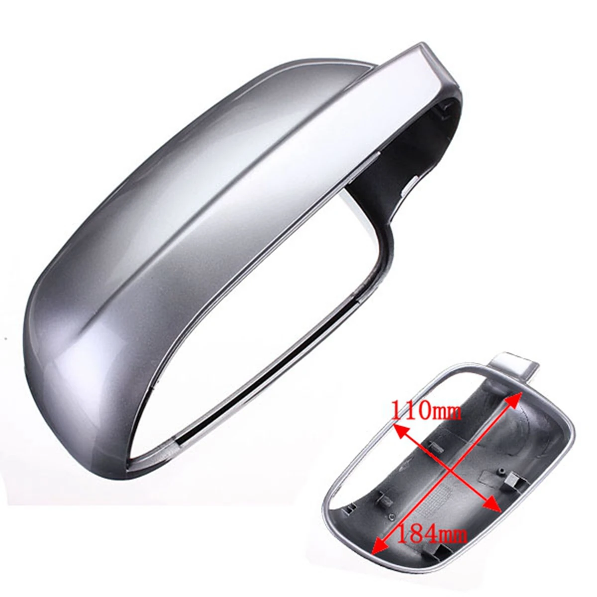 

Sliver Car Right Side Wing Mirror Cover Housing Casing Cap For VW Golf MK4 1999 2000 2001 2002 2003 2004