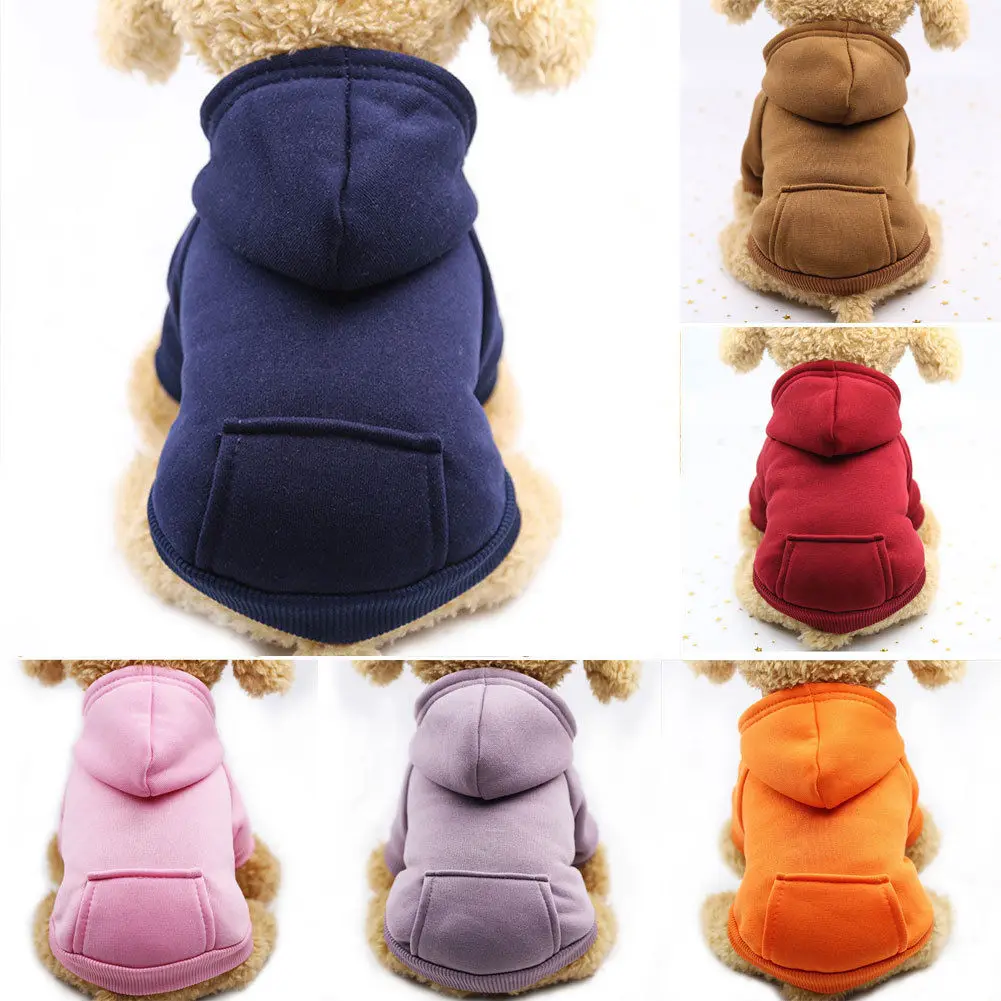 

Dogs Puppy Pet Large Dog Winter Warm Hoodie Coat Jacket Clothes Clothing Sweater