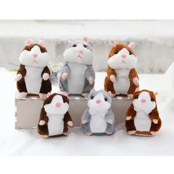 

Speaking Talking Sound Record Hamster Sweet Animals Talking Hamster Toys For Children Stuffed & Plush Animals Sweetie Toys
