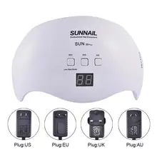 48 W Светодиодный Сушилка для ногтей УФ-отверждения для всех гель ногти ногтей ног авто на/Off Сенсор обновлен с 3 Таймер 21 шт светодиодный свет Nail Art инструменты